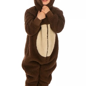 Children&#39;s All In One Jumpsuit Monkey Design Great Gift for Girls and Boys