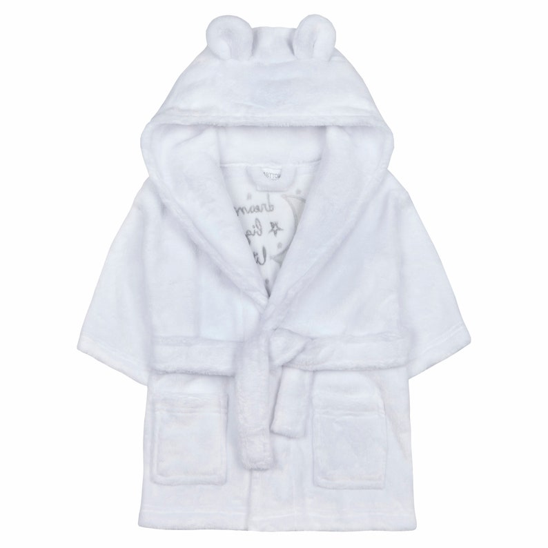 Babies Dressing Gown Dream Big Little One PERSONALISED with Etsy