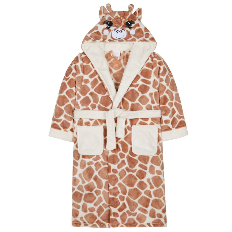 PERSONALISED With EMBROIDERY Giraffe Dressing Gown Ideal Gift Etsy UK