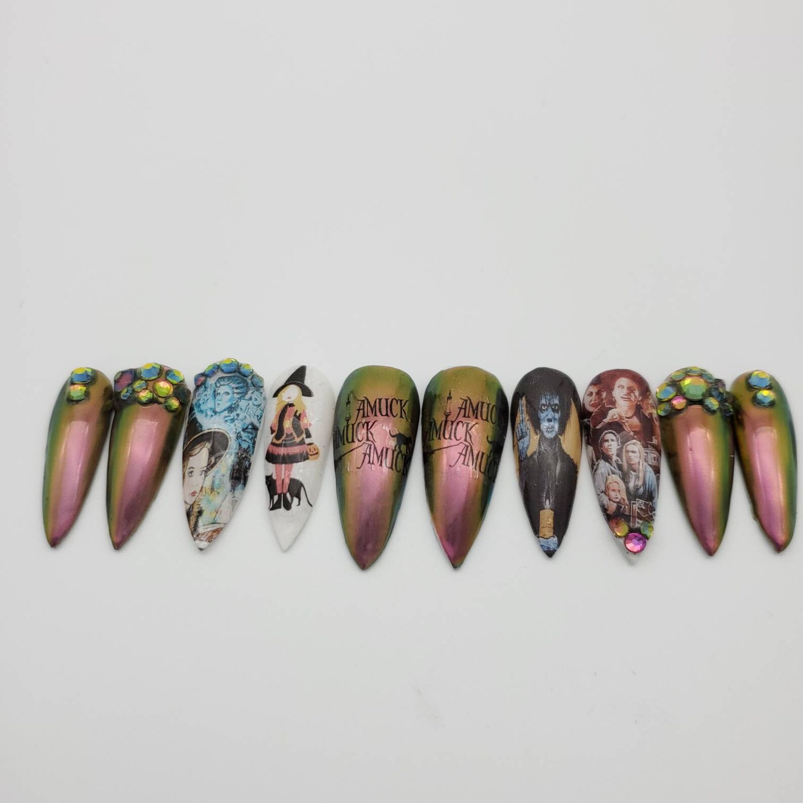 Sanderson Sisters Press On Nails Etsy