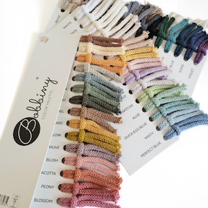 Farbpalette Bobbiny Cords Color