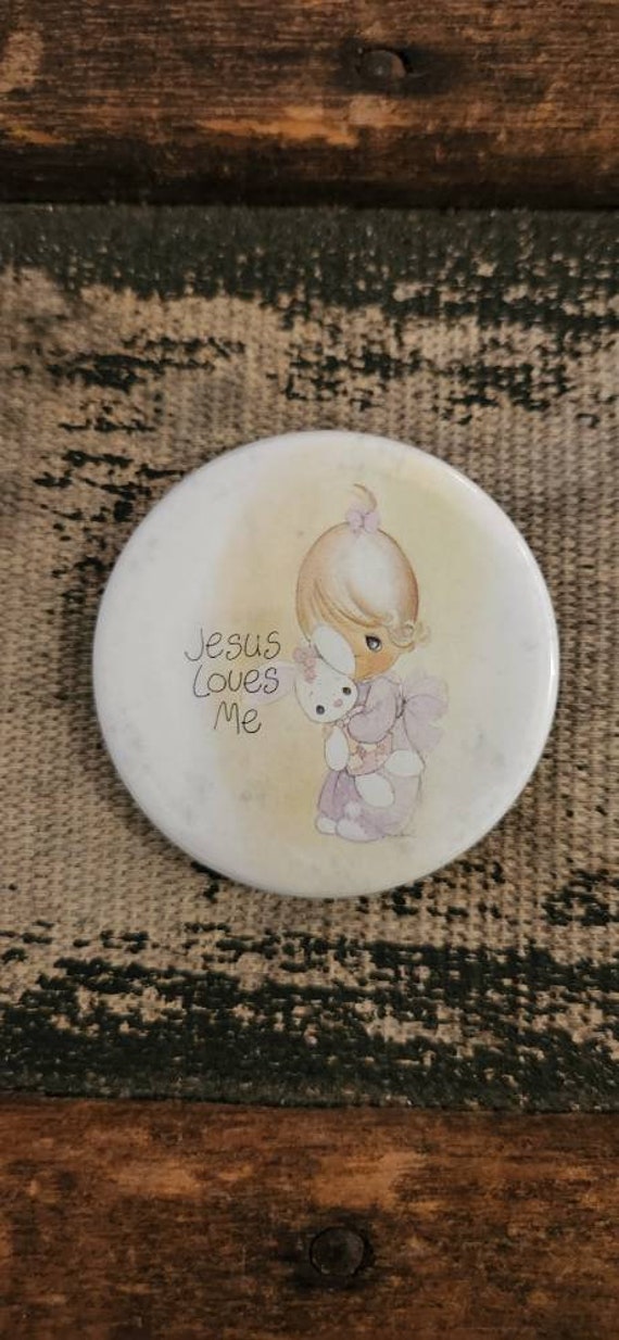 Vintage jesus loves me - Gem