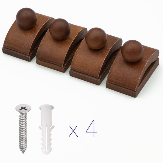 Quilt Hanger Clips, Solid Wood Display Clips