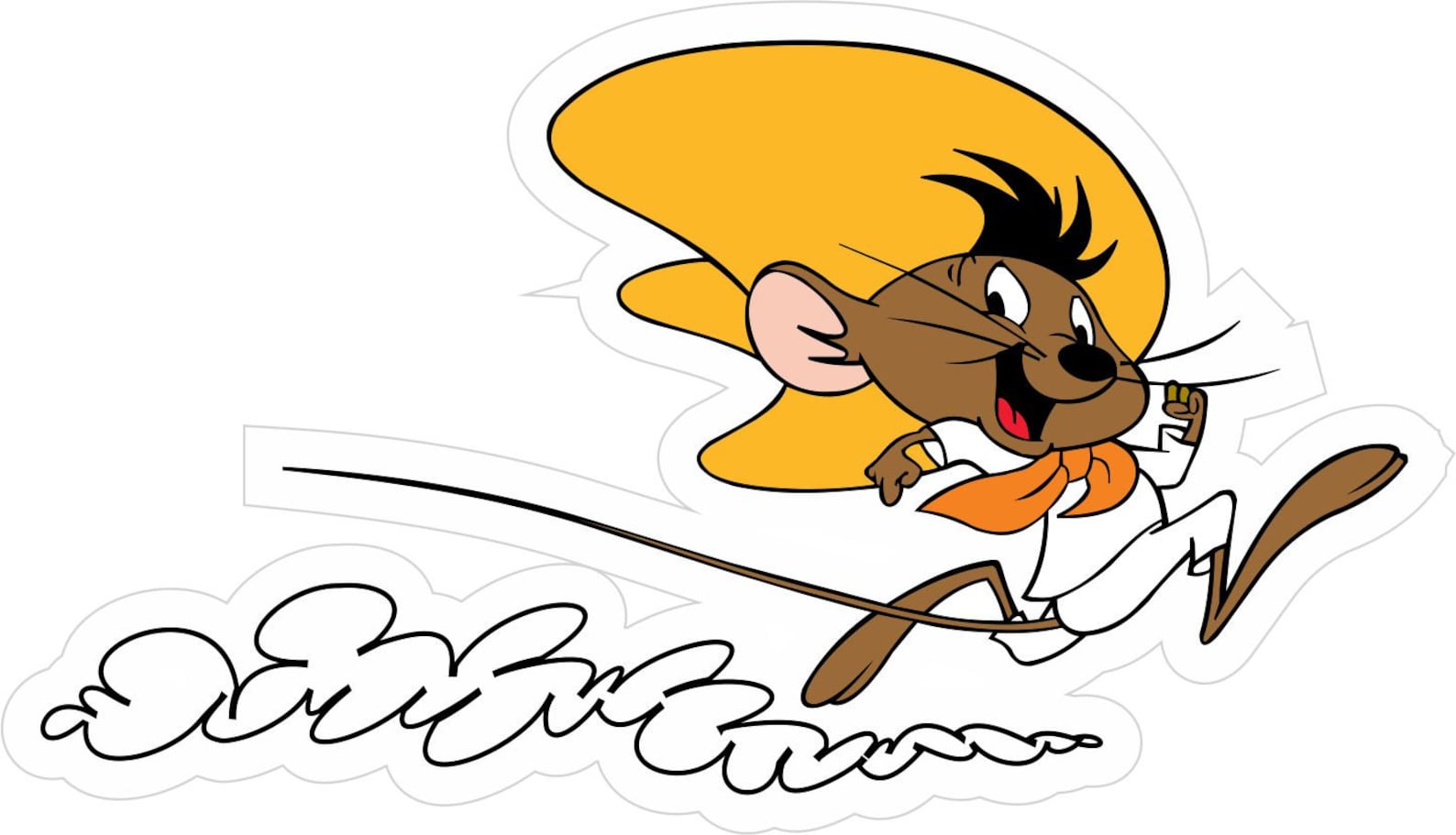 Speedy Gonzales Vinyl Sticker Decal Full Color Cad Cut Etsy