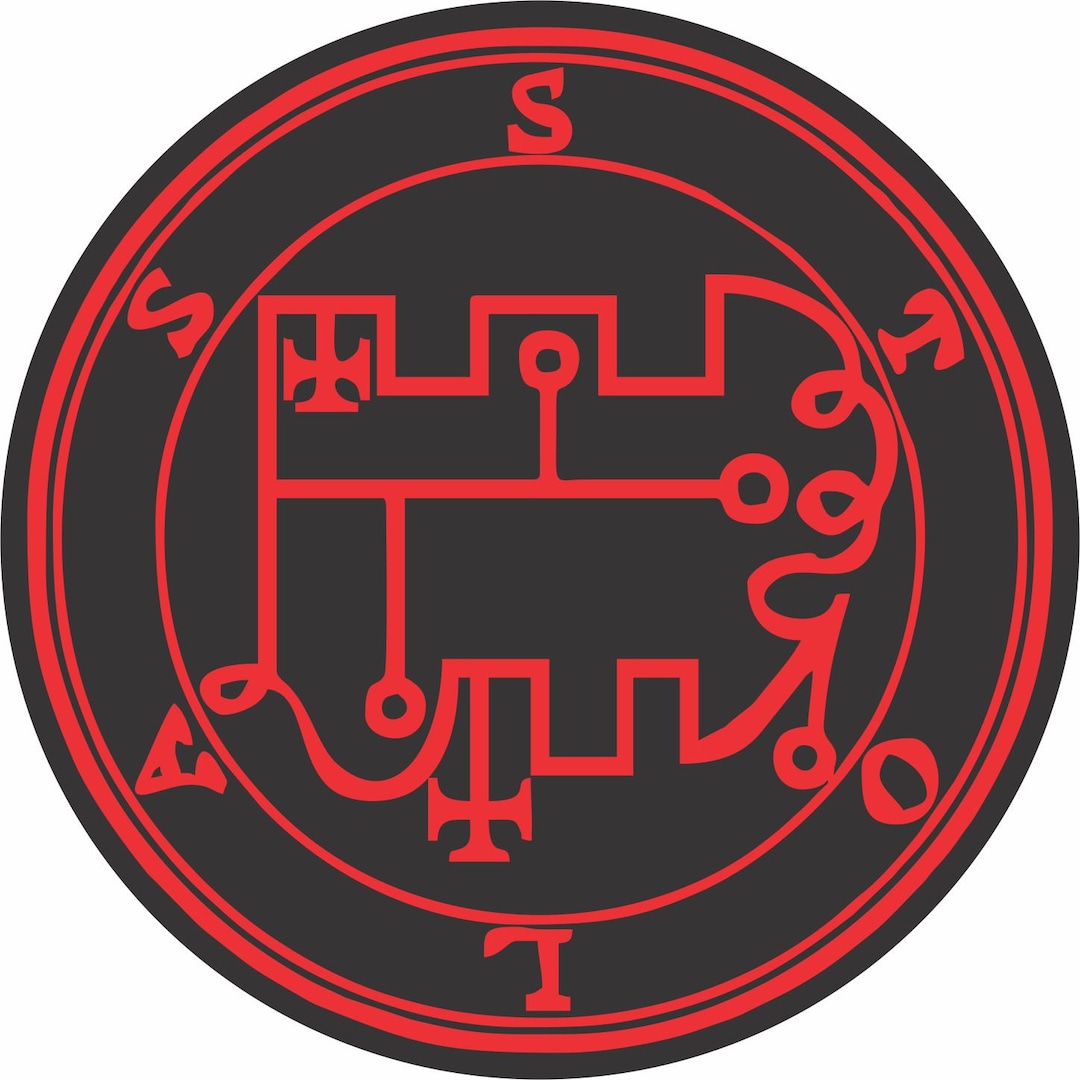 Stolas Insignia Sello de Stolas Calcomanía de vinilo A todo color Goetia - Etsy México