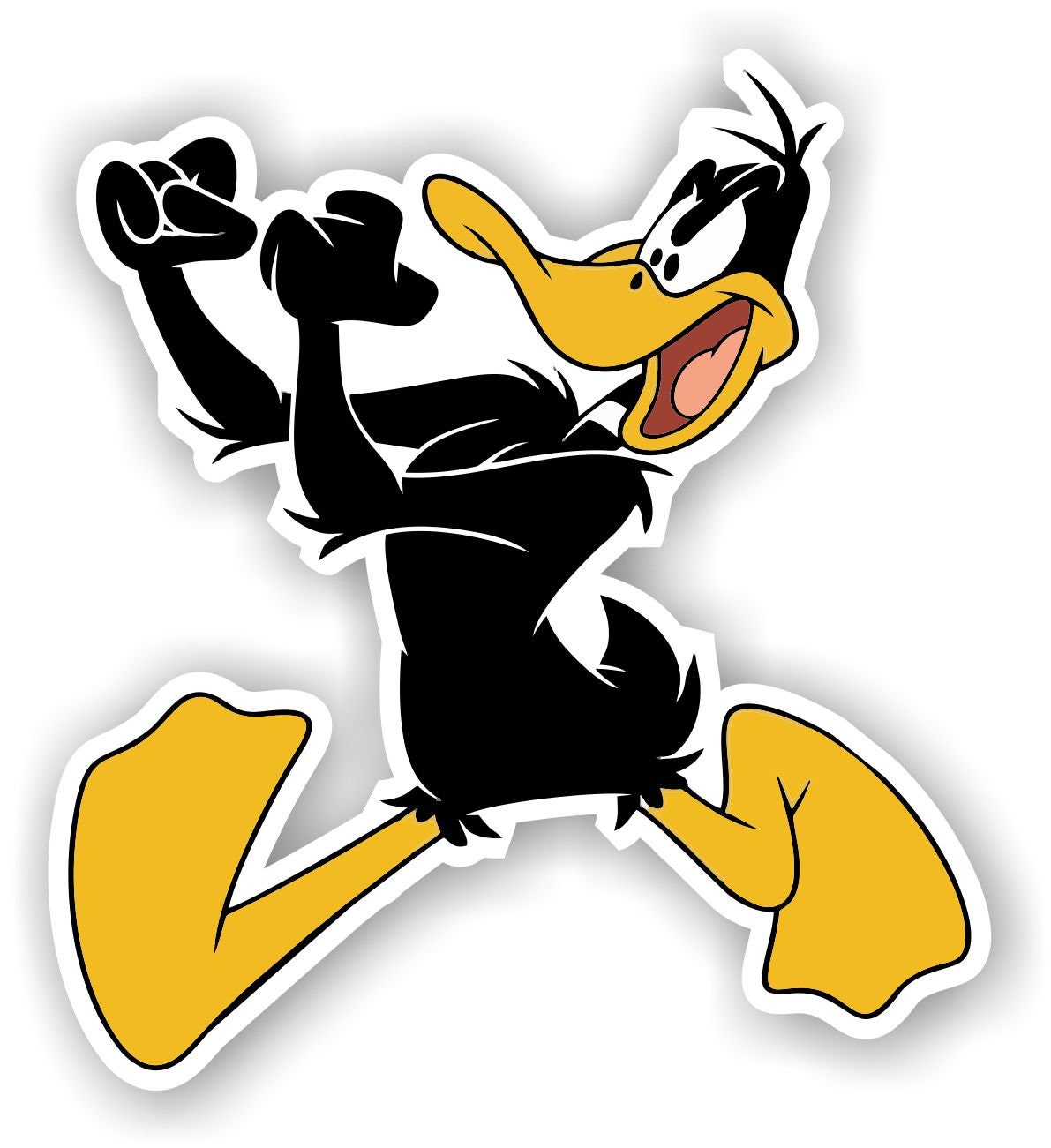 Daffy Duck 1 Vinyl Sticker Decal Full Color Cad Cut Etsy