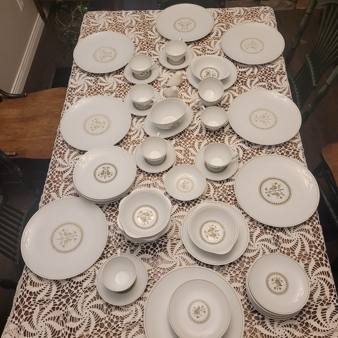 Beautiful 62 Piece Set of Noritake Hermitage 6226 China Etsy