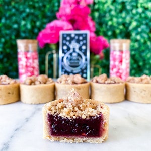 Raspberry Almond Mini Tarts