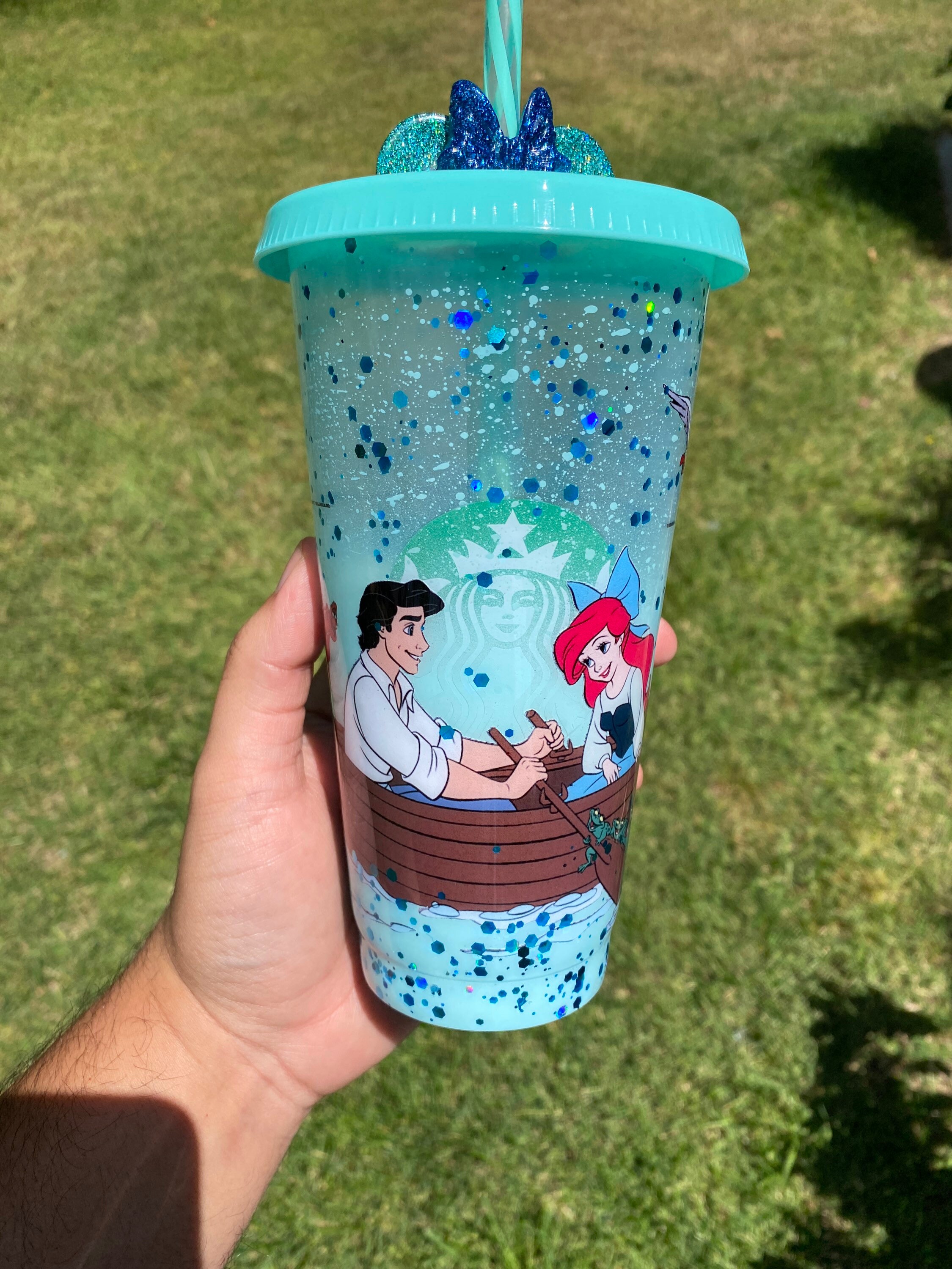 Custom Reusable Venti Starbucks Cold Cup Tumbler Inspired the Etsy