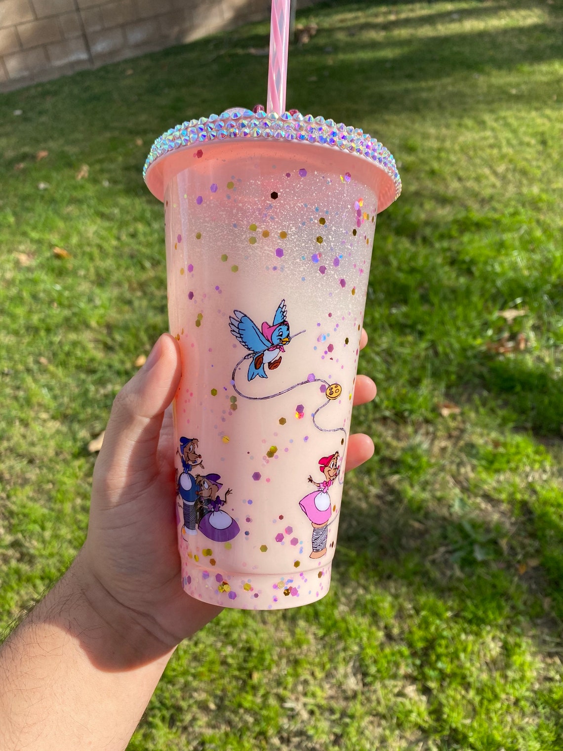 Custom Reusable Venti Starbucks Cold Cup Tumbler Inspired by Etsy