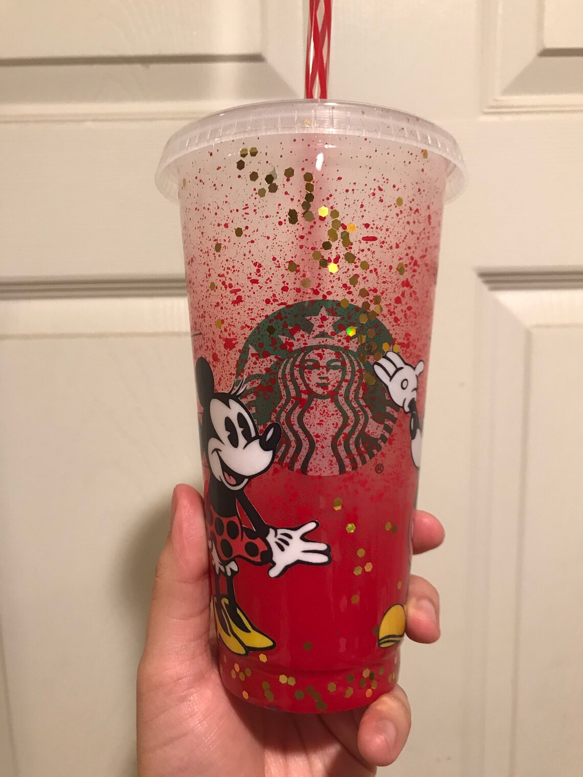 Custom Made Reusable Starbucks Venti Cup Featuring Classic Etsy