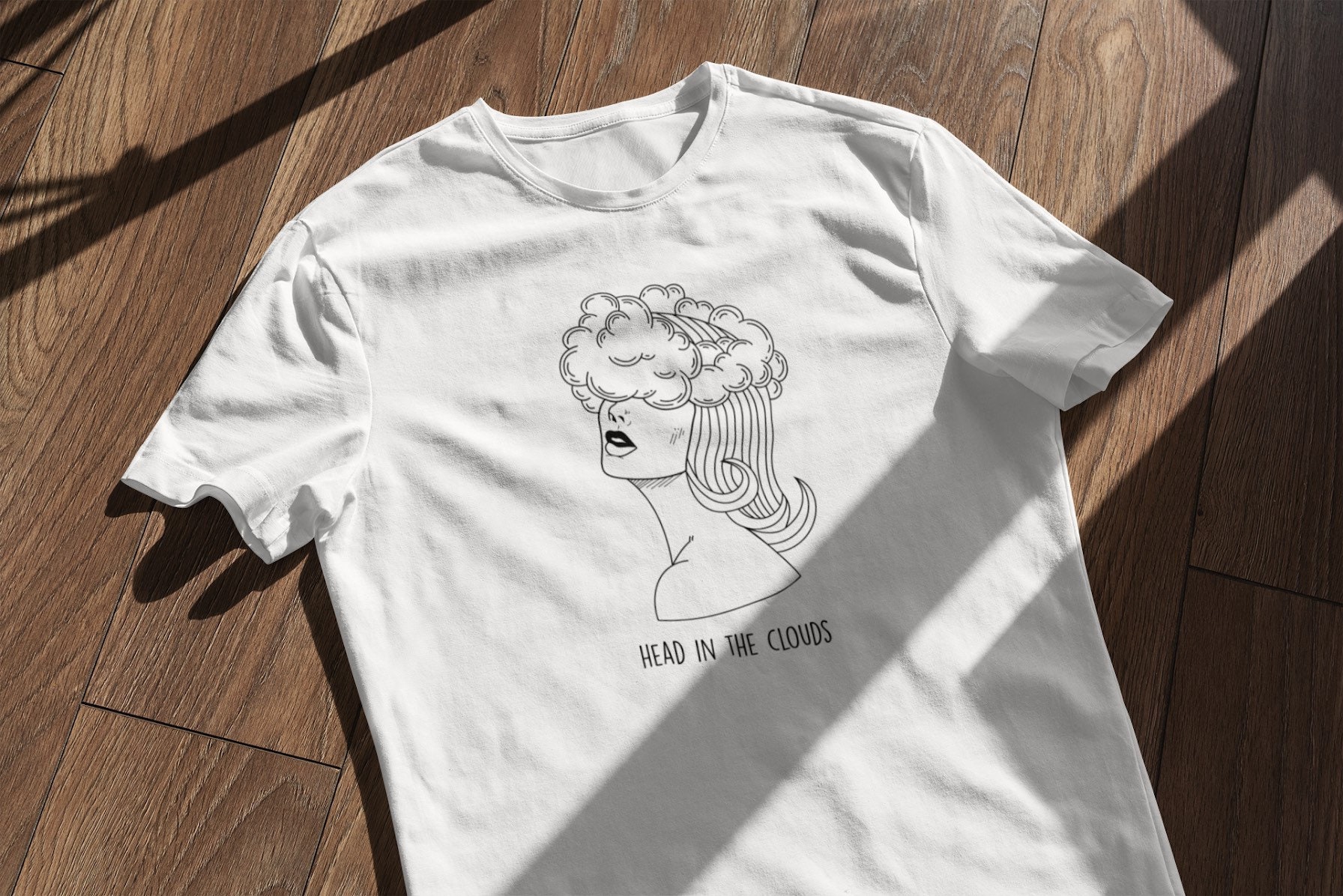 Head In The Clouds TShirt Etsy
