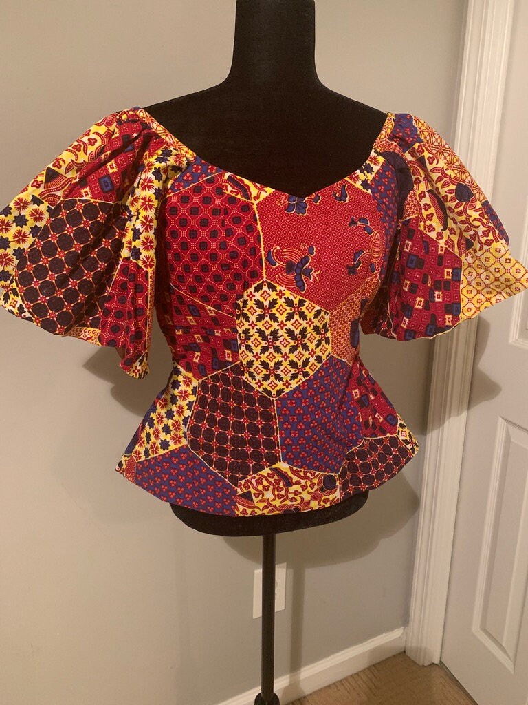 African Blouse - Etsy