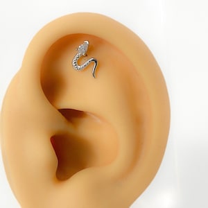 Helix Piercing #181 925 Silver Snake