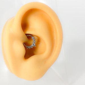 Piercing Chirurgen stahl 316l Silber Daith Nr.106
