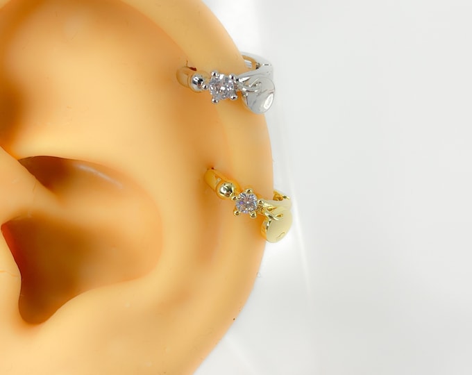 Helix hoop #210 925 Sterling Silver piercing earring