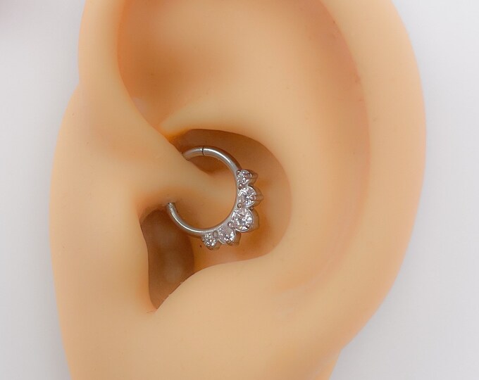 Daith Piercing Surgical Steel Septum No.129