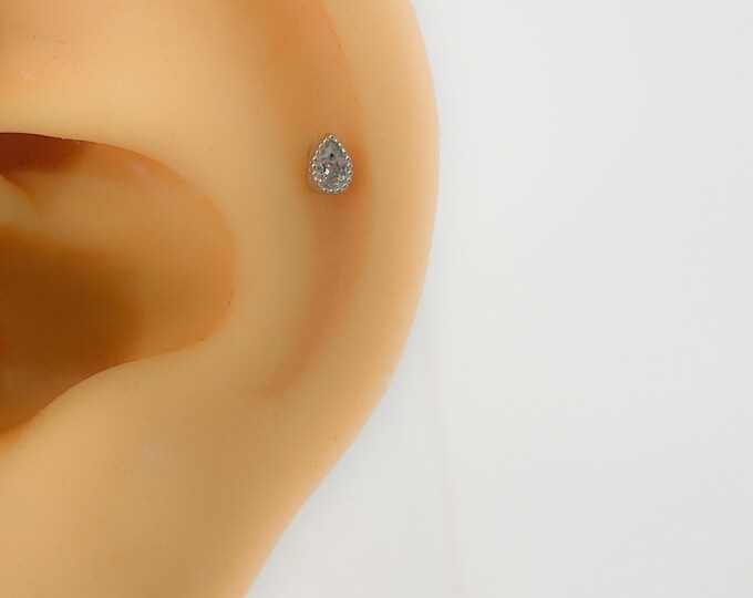 Piercing minimalistisch Chirurgen stahl