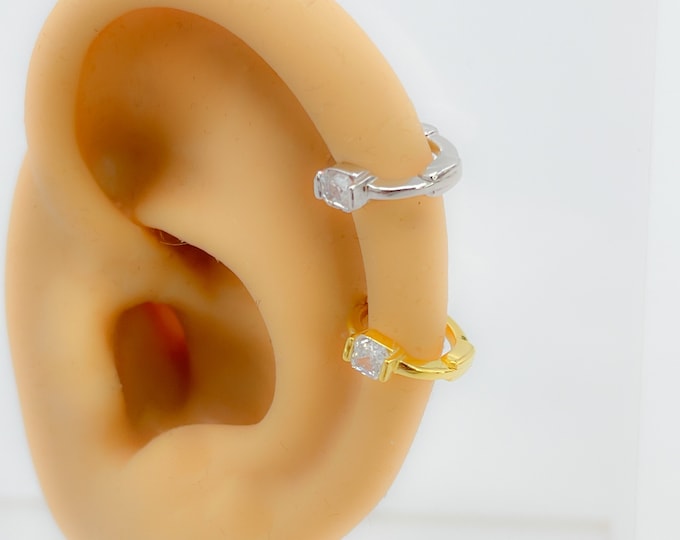 Piercing  925 Silber vergoldet  Helix