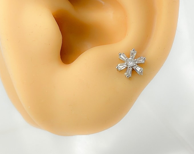 Piercing 316l Chirurgen Stahl Blume