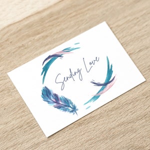 Printable Card | Sending Love Card | Instant Download | Printable ...