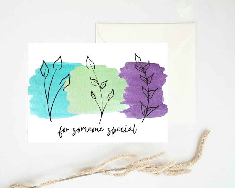 Printable Card | for Someone Special Card | Instant Download