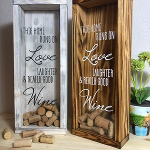 Wine cork shadow box diy new arrivals
