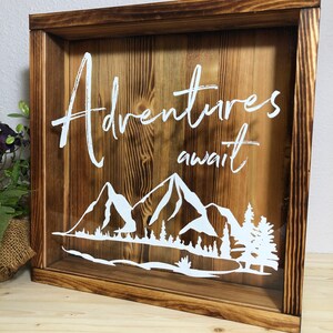 Adventure Shadow Box • Adventure Fund Shadow Box • Travel Fund Shadow ...