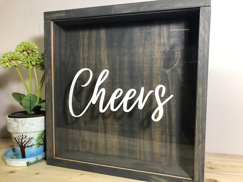 Wine Cork Holder Beer Cap Holder Corks and Caps Shadow Box Etsy