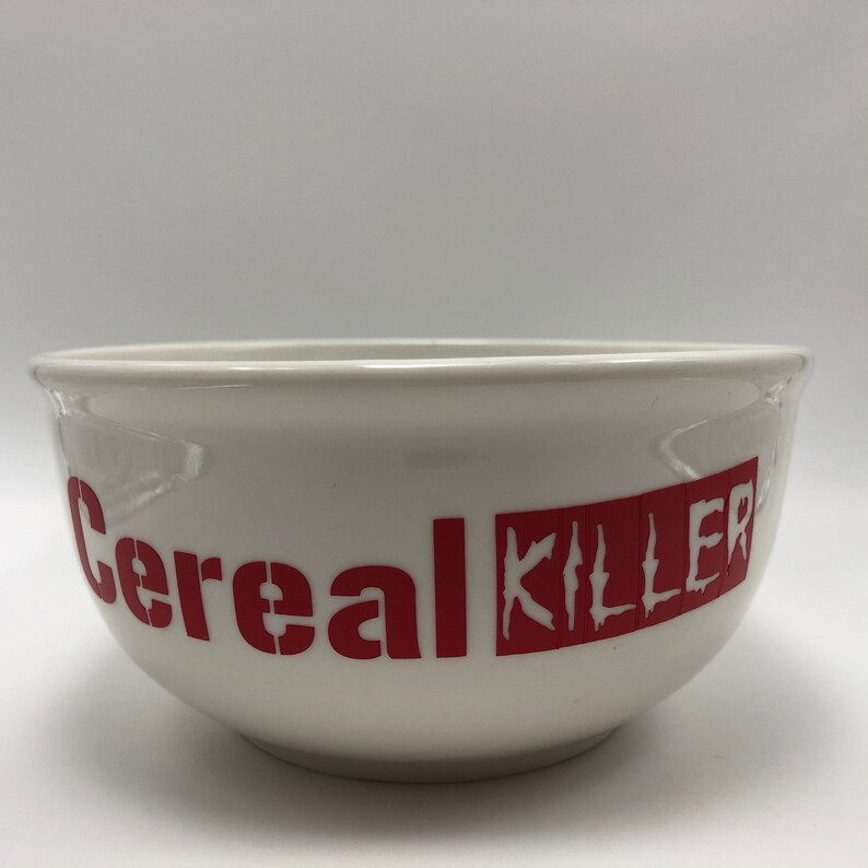 Cereal Killer Bowl Etsy
