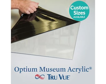 Optium Museum Acrylic Glass Glare Reducing With 99% UV and Anti Abrasion | Picture Frame Acrylic Covers | Acrylic Glass For Picture Frames