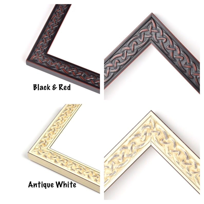 Rustic Celtic Picture Frame Antique Irish Custom Frames for Etsy