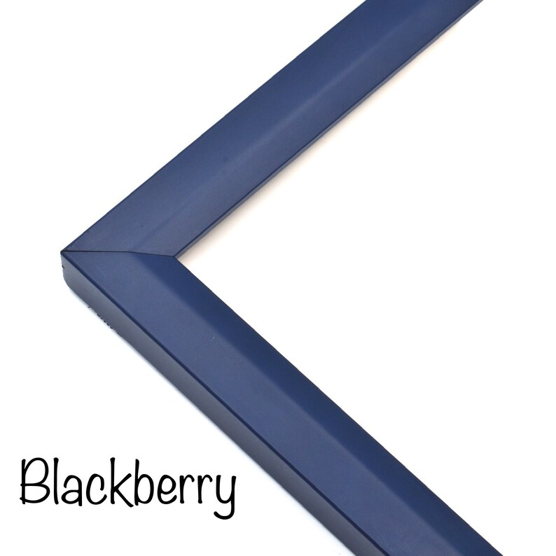 Bright Colored Picture Frame Colorful Custom Frames for Wall Etsy