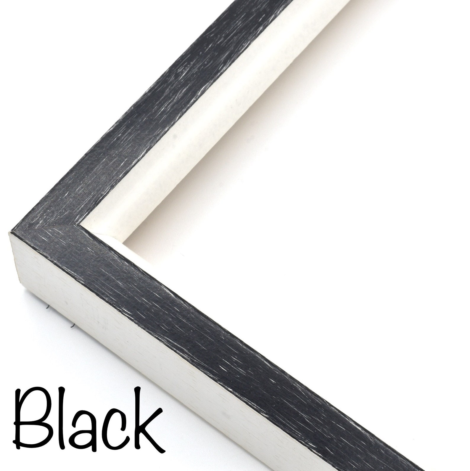 Scooped Wood Rustic Picture Frame Personalized Custom Frames Etsy