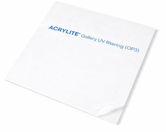 99% UV Protection Acrylic Glass, Premium Framing Grade, Custom Size