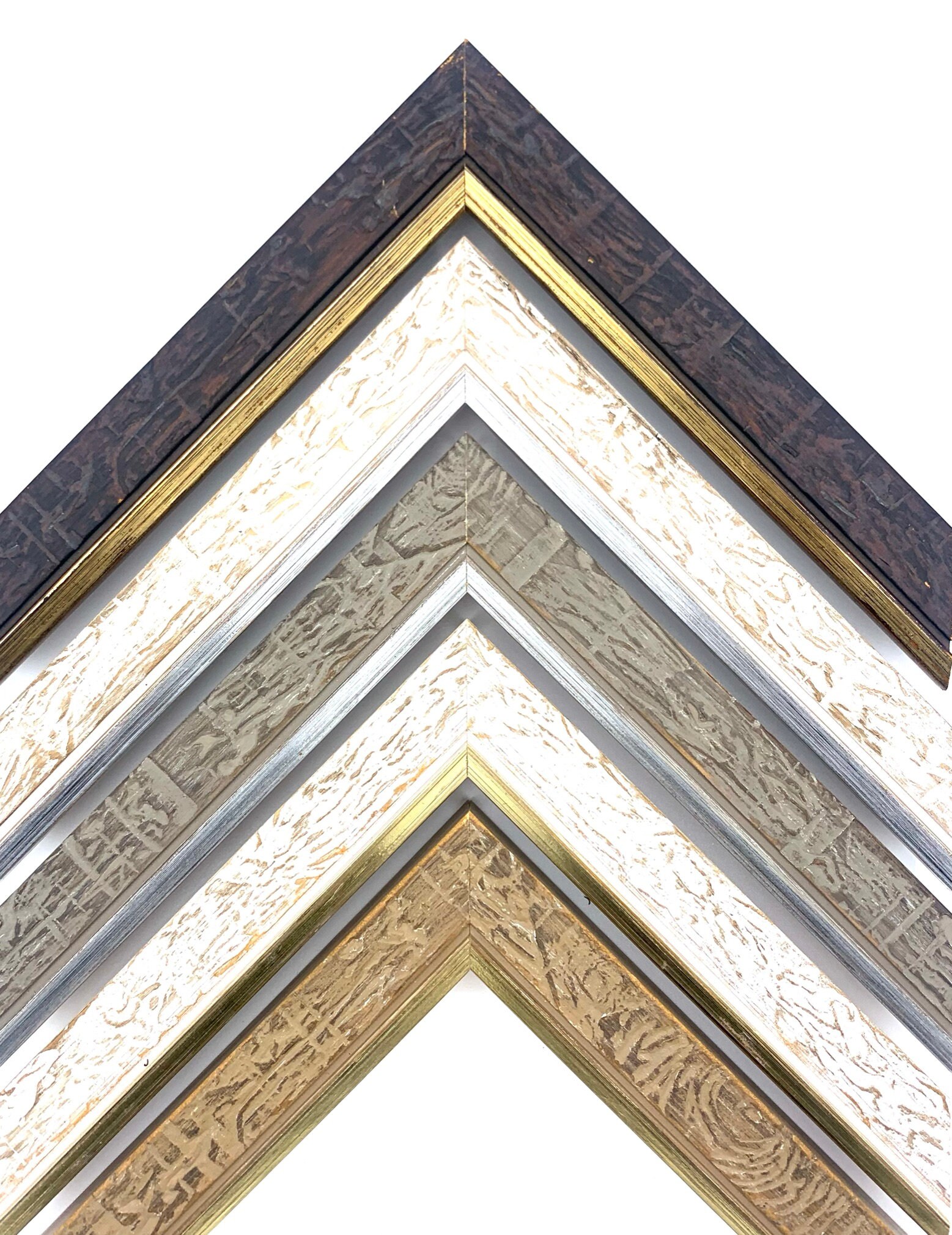 Cadre Photo Métallique en Bois Détresse, Cadres Personnalisés Rustiques Pour L'art Mural, Cadre Phot