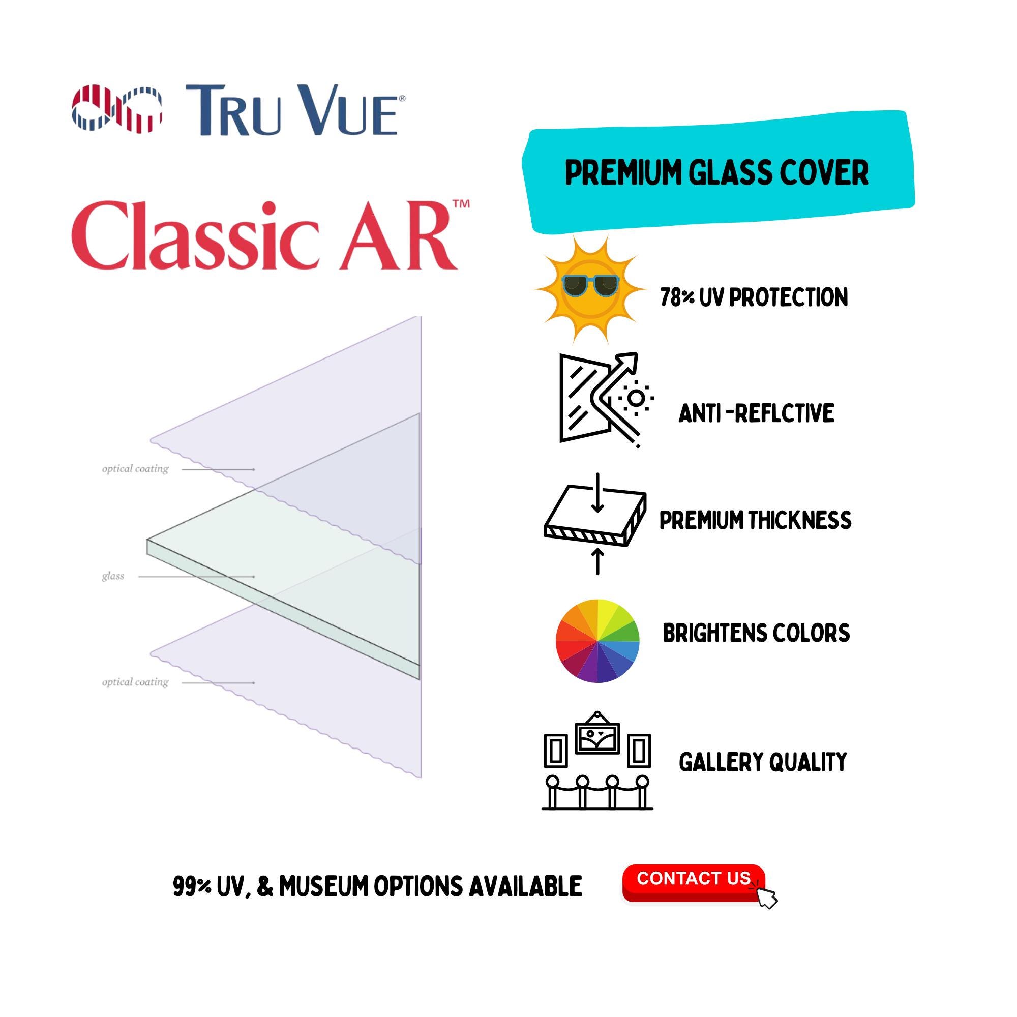 Upgrade Your Glass Display | Classic AR 78% UV Conservation Anti ...