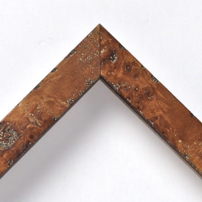 Rustic Burled Wood Picture Frame Burl Wood Custom Frames for Etsy