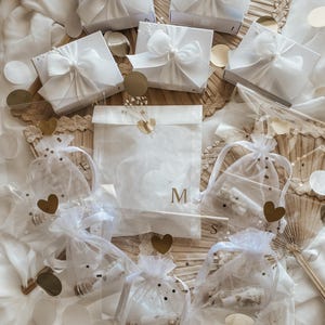 Godmother proposal, pregnancy announcement, wedding witness, personalized gift for grandma, baby's birth, christening, message bottle, dried flowers image 6
