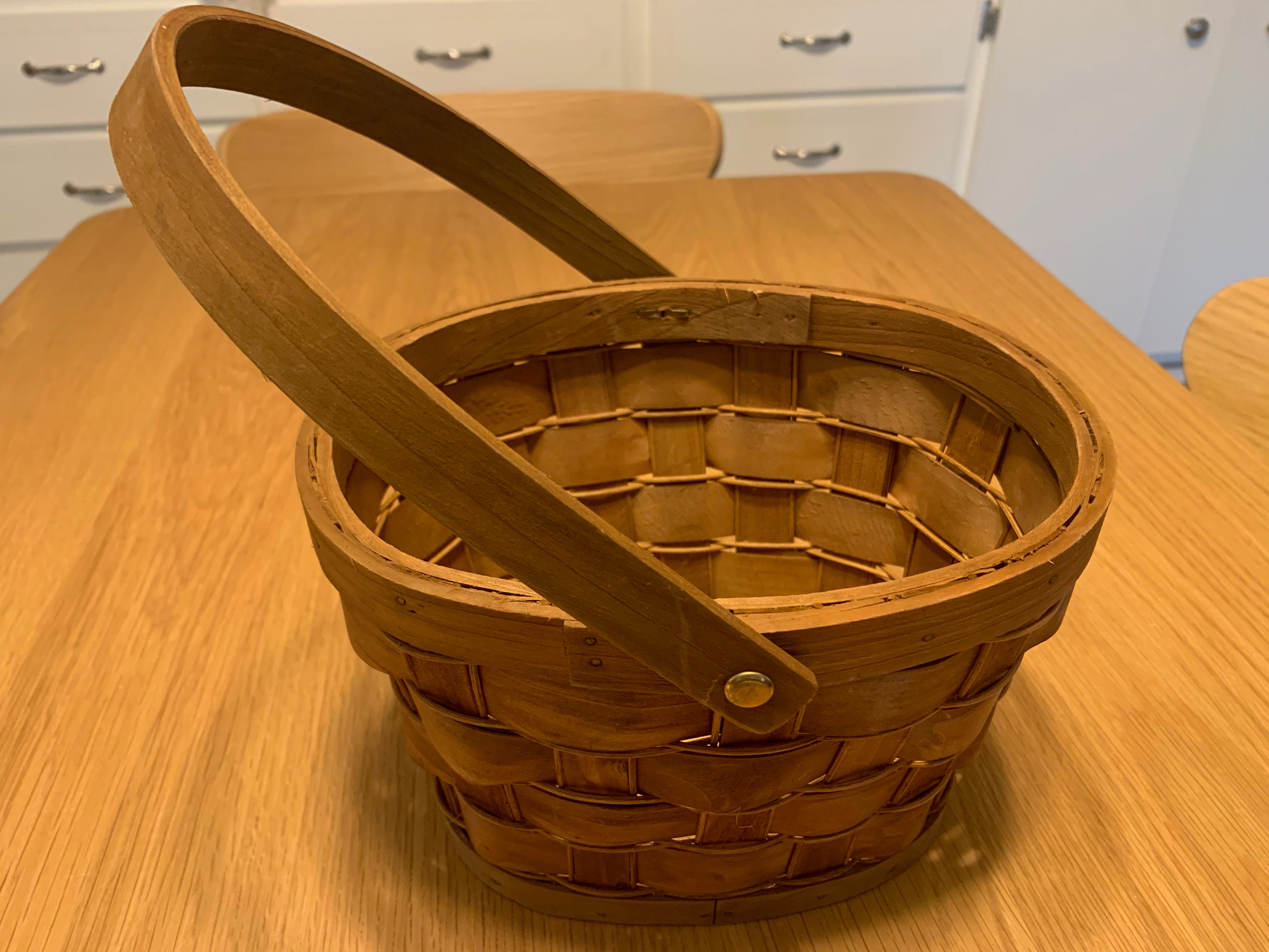 Nice Basket with Handle Etsy