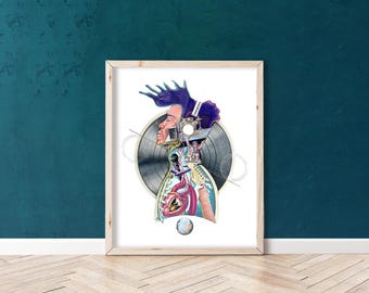 Ascensión Armónica - BioCreativeArts - Láminas artísticas para profesionales de la salud, coleccionistas de arte, músicos y trabajadores del bienestar.