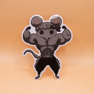 Muscle Mice Vinyl Sticker - Demon