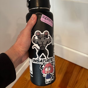 Waterdichte sticker | Anime over spiermuizen