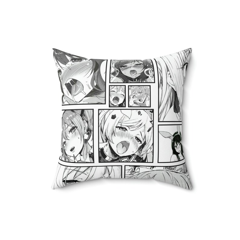 Anime Girl Pillow Anime Pillow Ahegao Pillow Senpai Pillow Etsy