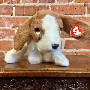 Vintage Ty Dog, Ty Classic, Ty Sherlock the Dog, Ty Plush Dog Stuffed Animal, Vintage Classic Stuffed Ty Dog, Classic Vintage Stuffed Animal