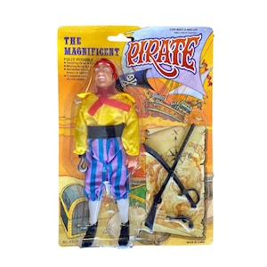 The Magnificent Pirate Action Figure: 1980s Vintage Collectible Toy