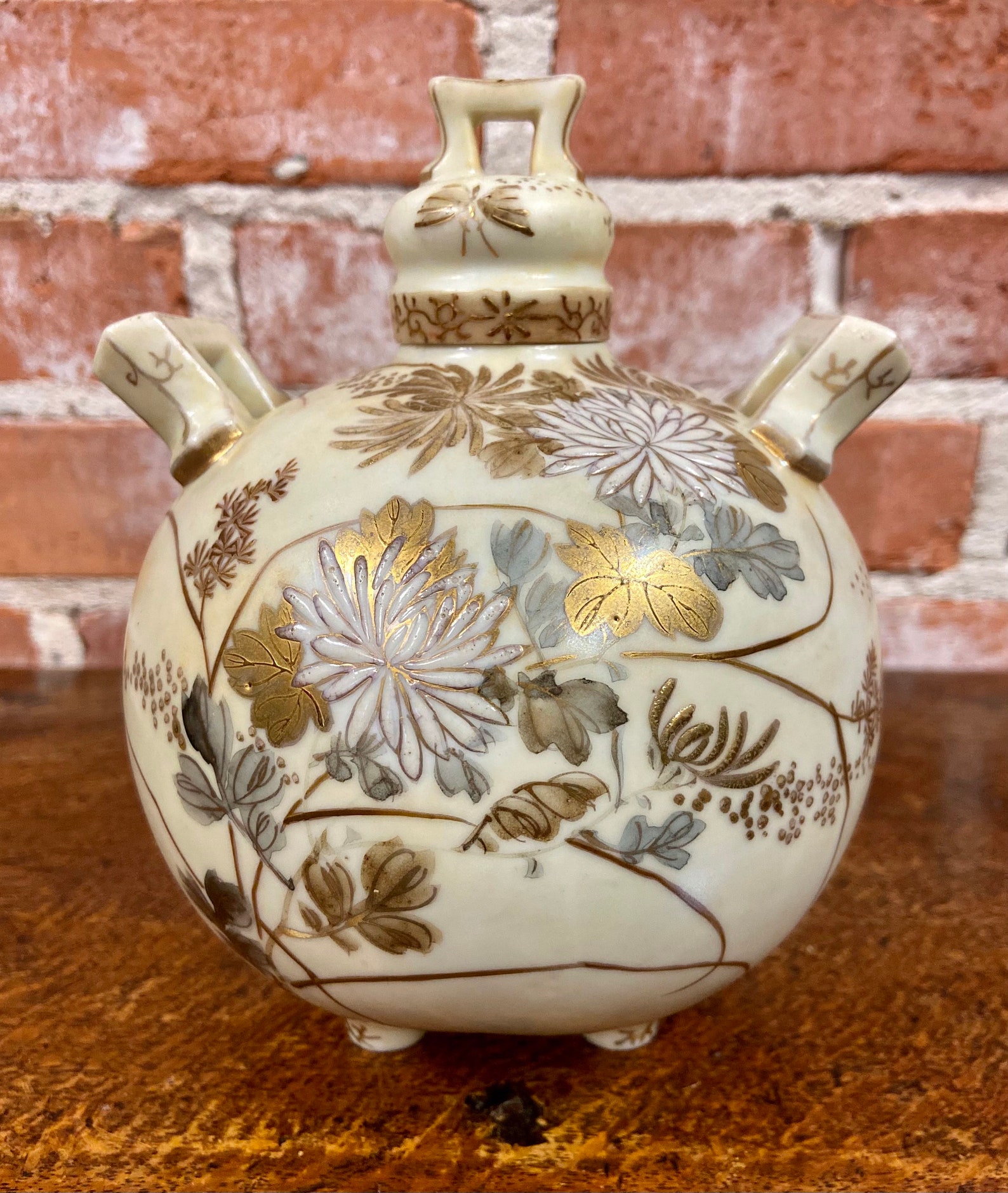 Antique Japanese Sake Jug Japanese Porcelain Sake Barrel Jug Etsy