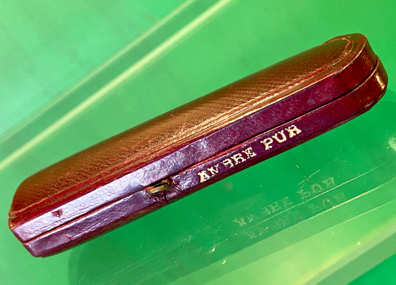 Antique Amber Holder Cigarette Stick With Original Case Etsy