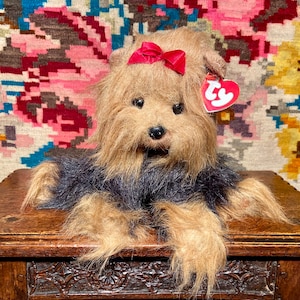 Vintage Ty Yappy Dog Plush: 1990s Classic Stuffed Animal
