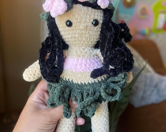 Hawaiin Island Girl Crochet Doll